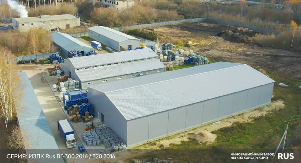 Комплекс быстровозводимых зданий в Нижнем Новгороде